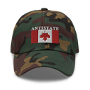 inverted Canada dad hat