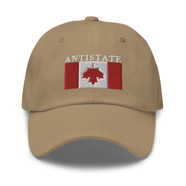 inverted Canada dad hat