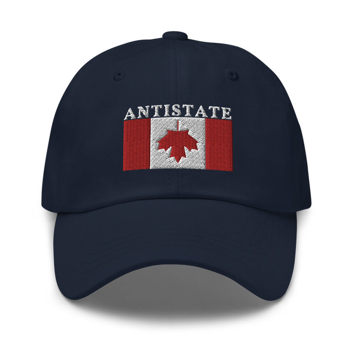 inverted Canada dad hat