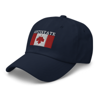 inverted Canada dad hat