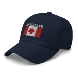 inverted Canada dad hat