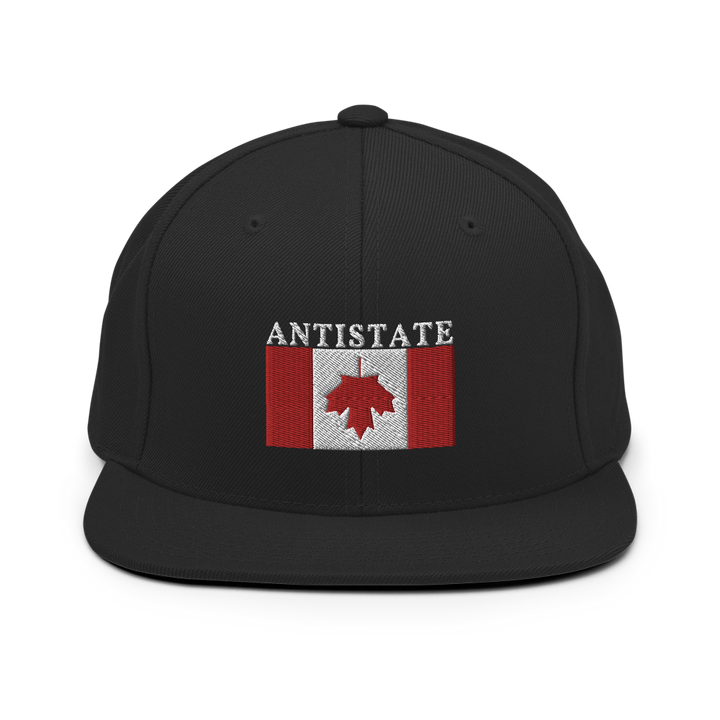 inverted Canada snapback hat