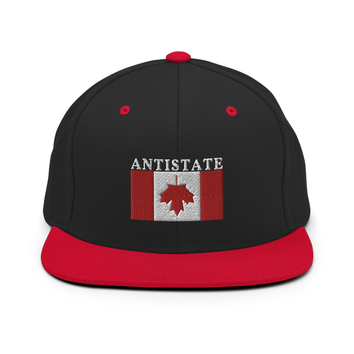inverted Canada snapback hat