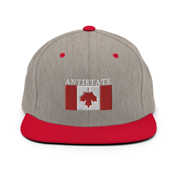 inverted Canada snapback hat