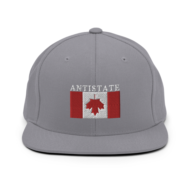 inverted Canada snapback hat