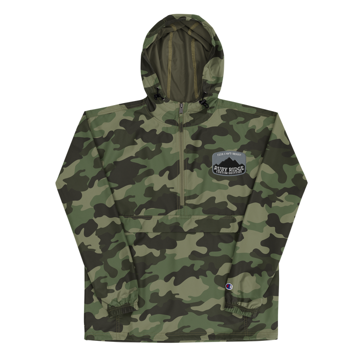 Ruby Ridge (night) Champion windbreaker