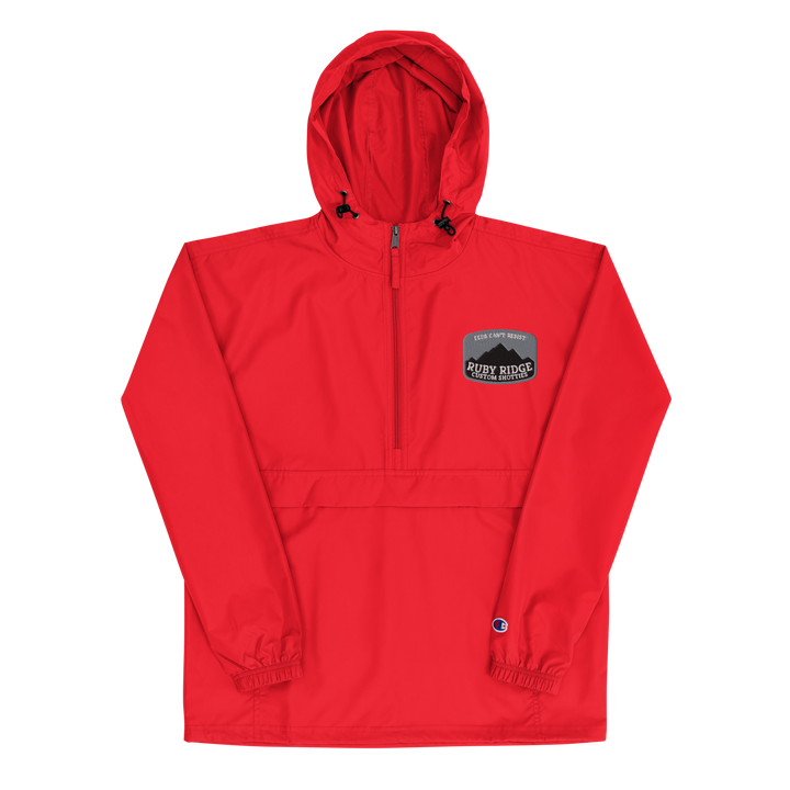Ruby Ridge (night) Champion windbreaker