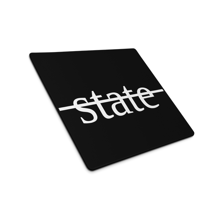 ̶s̶t̶a̶t̶e̶ gaming mouse pad