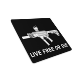 Live Free or Die gaming mouse pad