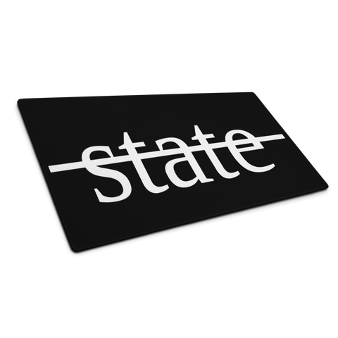 ̶s̶t̶a̶t̶e̶ gaming mouse pad
