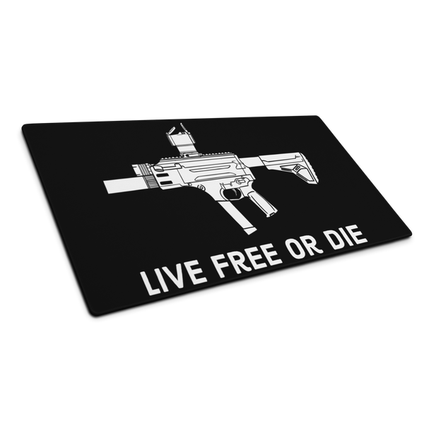 Live Free or Die gaming mouse pad