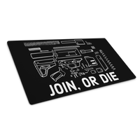 Join, or Die. gaming mouse pad