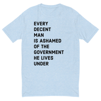Ashamed of the Government v1 t-shirt