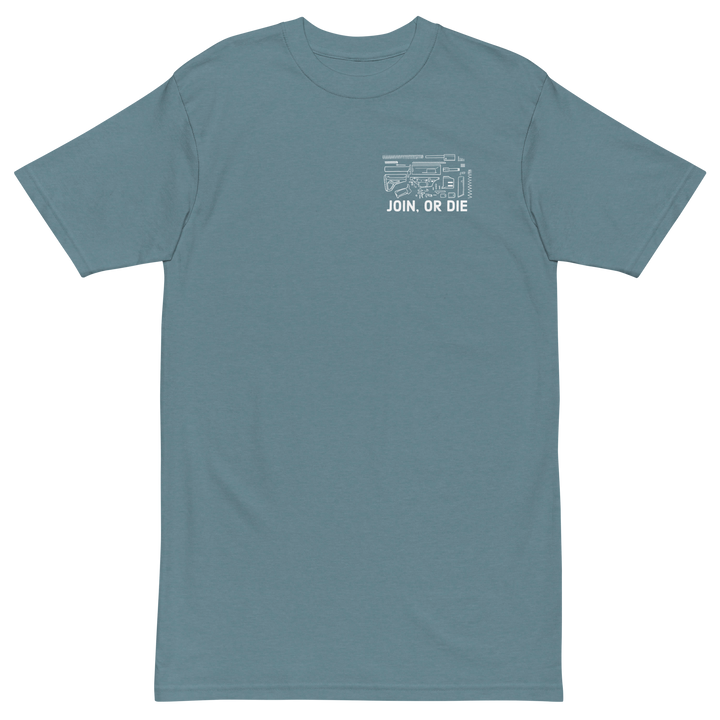 Join, or Die. v2 premium t-shirt