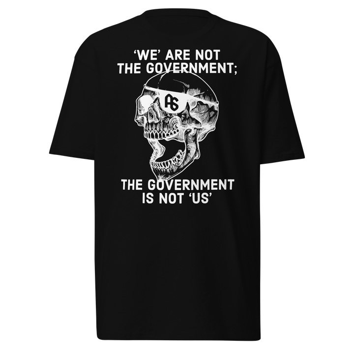 Gov't Is Not Us premium t-shirt