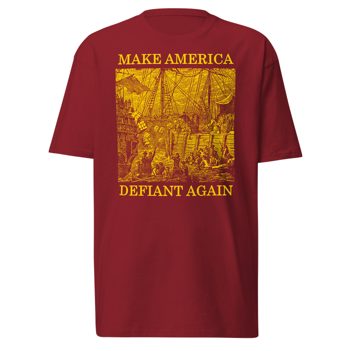 Make America Defiant Again OG (gold) premium t-shirt