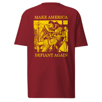 Make America Defiant Again 22 (gold) premium t-shirt
