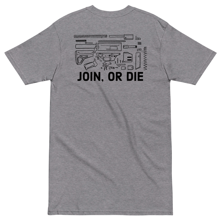 Join, or Die. v2 premium t-shirt