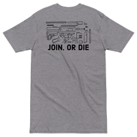 Join, or Die. v2 premium t-shirt