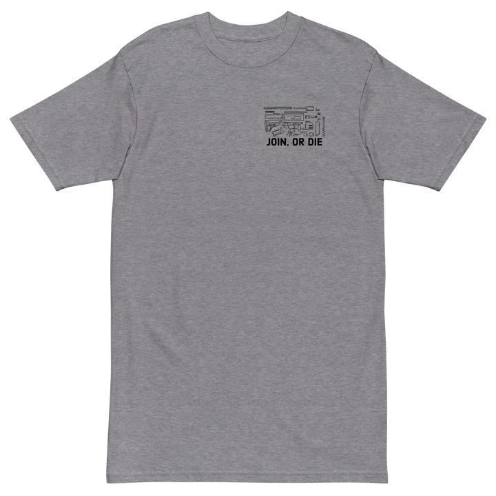 Join, or Die. v2 premium t-shirt