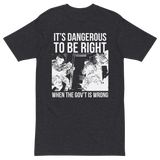 Dangerous to be Right v1 premium t-shirt