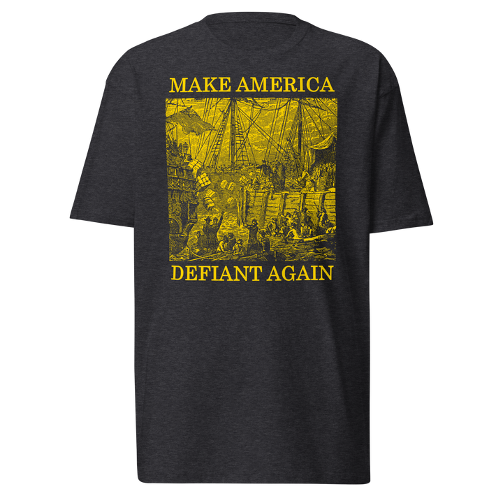 Make America Defiant Again OG (gold) premium t-shirt