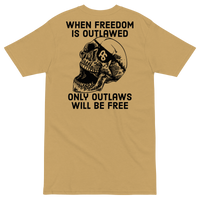 Only Outlaws Will Be Free v2 premium t-shirt