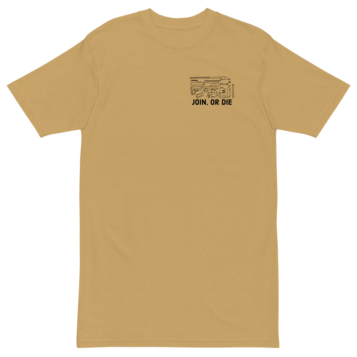 Join, or Die. v2 premium t-shirt