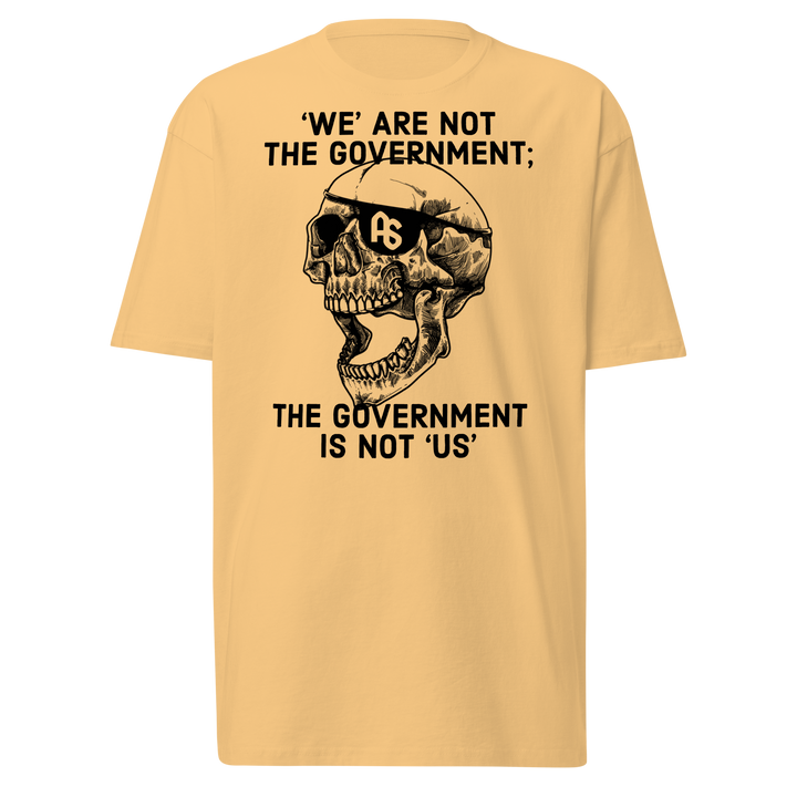 Gov't Is Not Us premium t-shirt