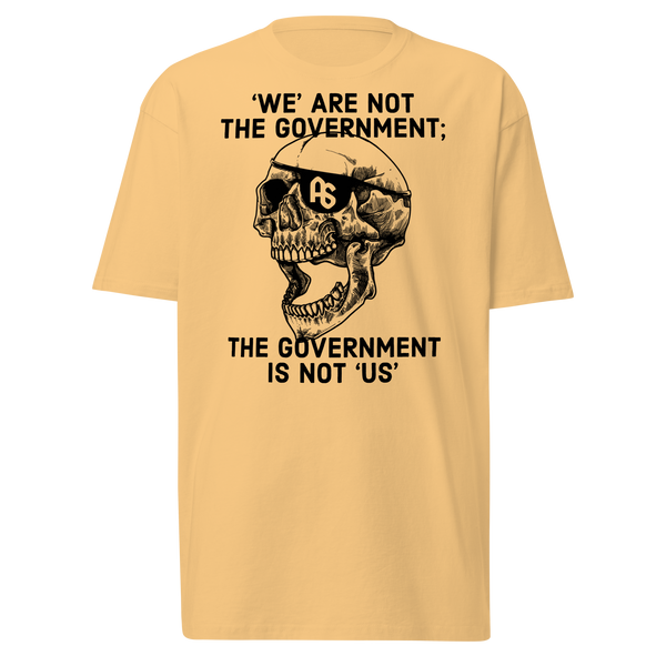 Gov't Is Not Us premium t-shirt