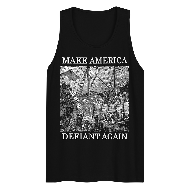 Make America Defiant Again premium tank top
