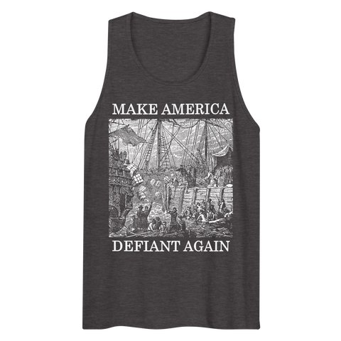 Make America Defiant Again premium tank top
