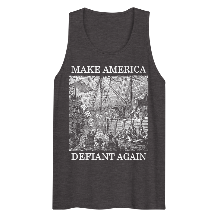Make America Defiant Again premium tank top