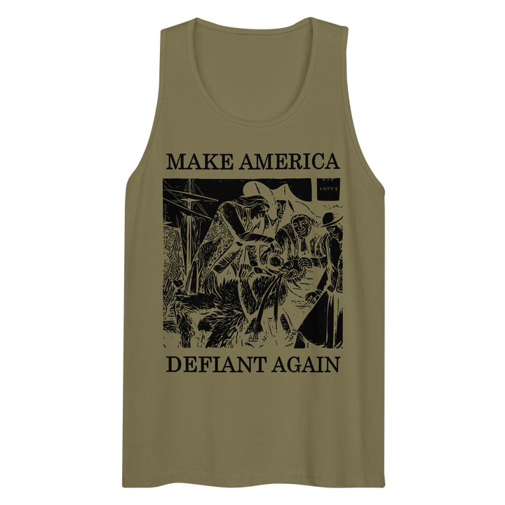 Make America Defiant Again '22 premium tank top