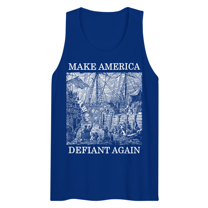 Make America Defiant Again premium tank top