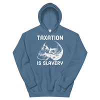 taxation is slavery v1 hoodie