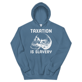 taxation is slavery v1 hoodie