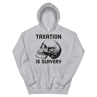 taxation is slavery v1 hoodie
