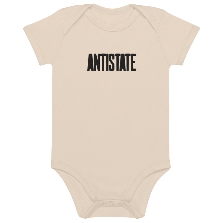 Stone organic bodysuit