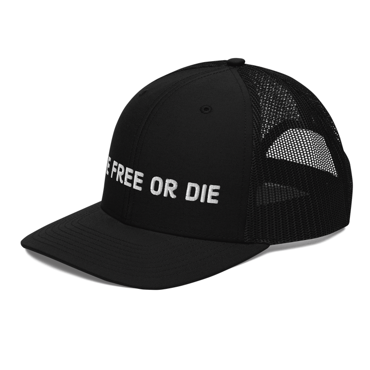 Live Free or Die trucker hat