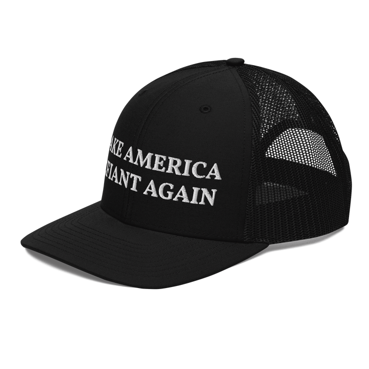 Make America Defiant Again trucker hat