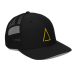 Cornerstone black/gold trucker hat