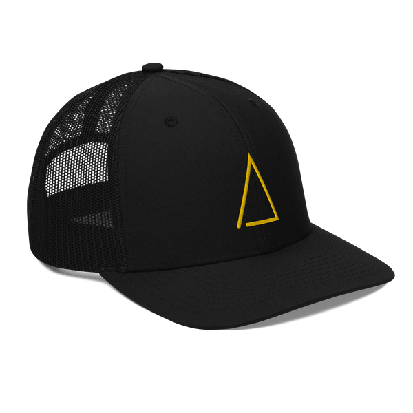 Cornerstone black/gold trucker hat