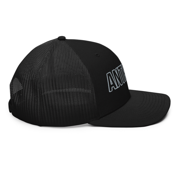 Hollow trucker hat