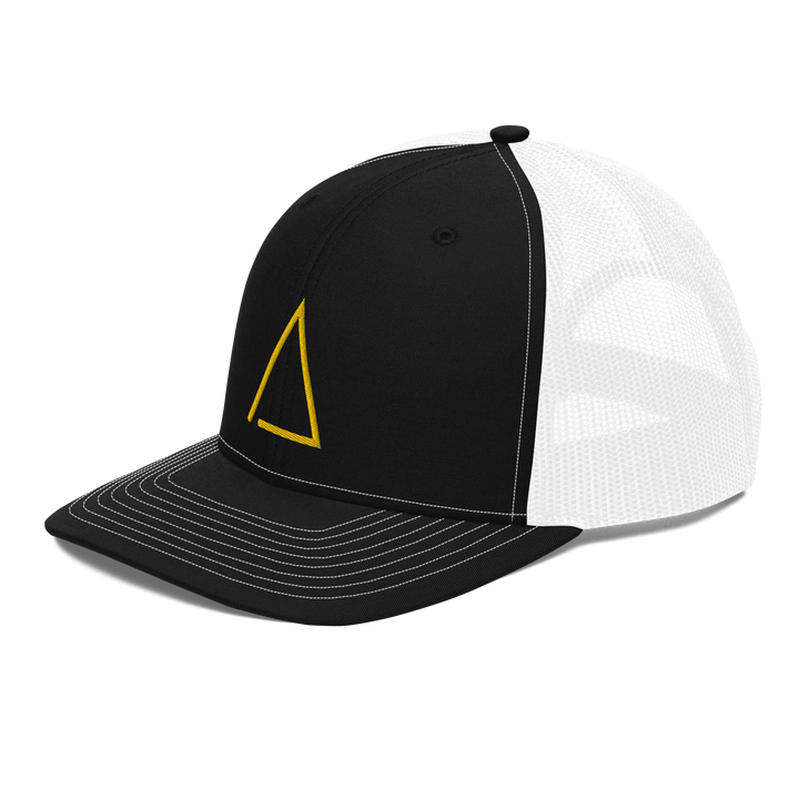 Cornerstone black/gold trucker hat