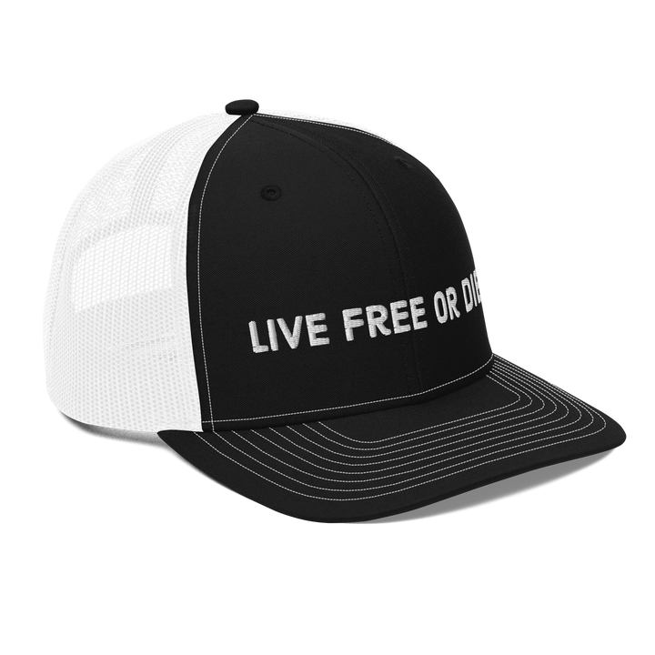 Live Free or Die trucker hat