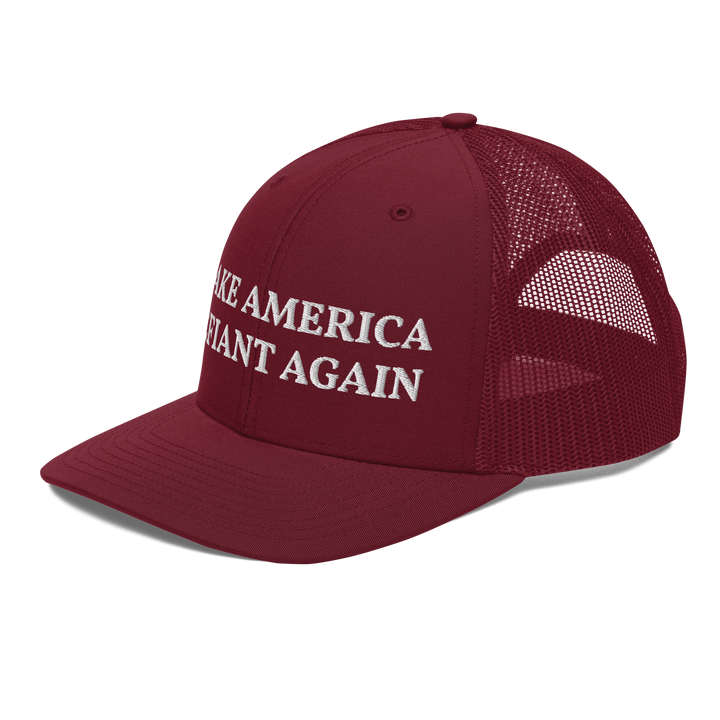 Make America Defiant Again trucker hat