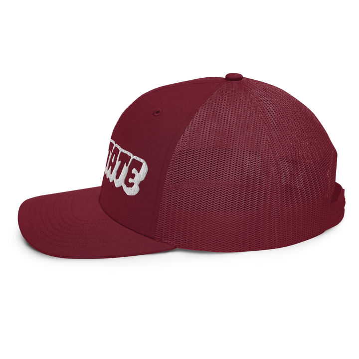 Creepy trucker hat