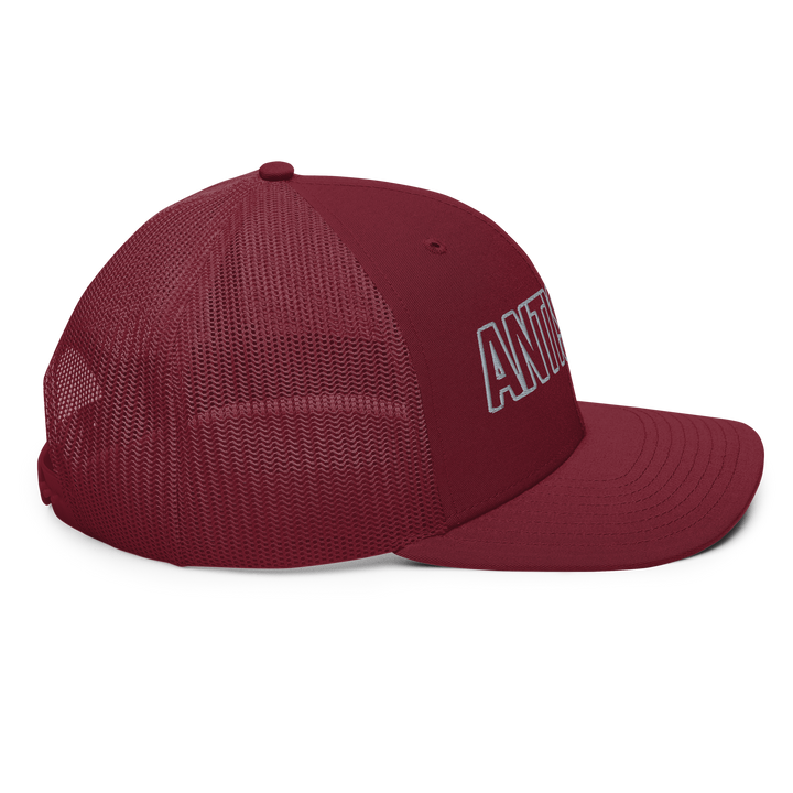 Hollow trucker hat