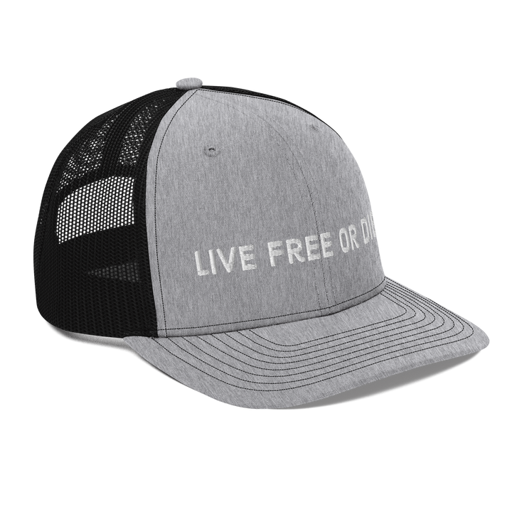 Live Free or Die trucker hat